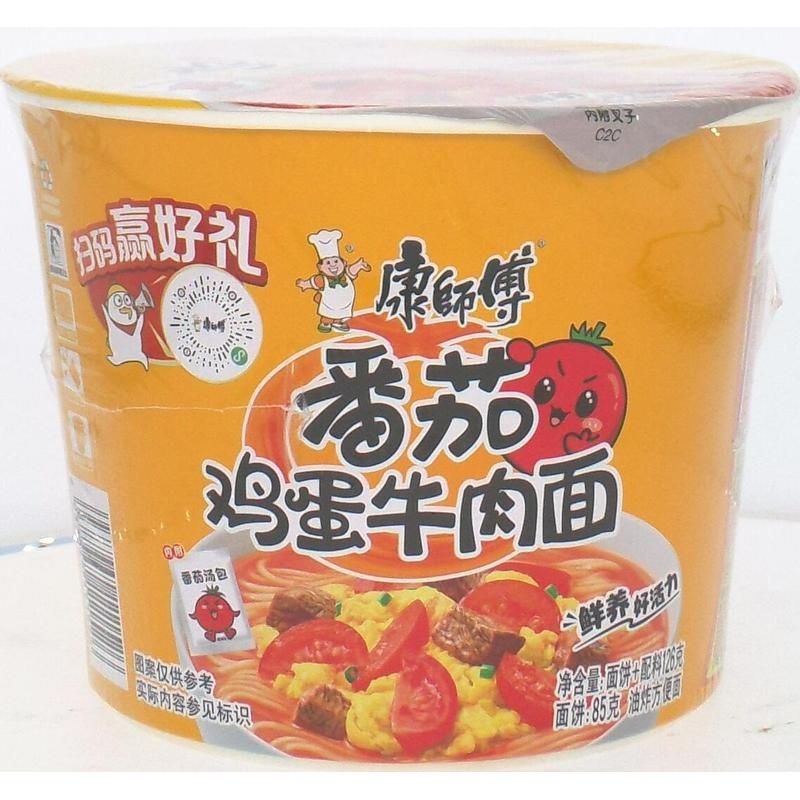 康师傅番茄鸡蛋牛肉面