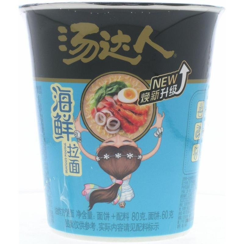 统一汤达人海鲜拉面72g