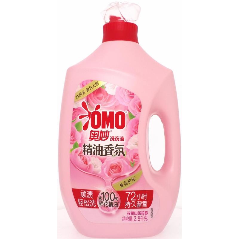 奥妙精油香氛洗衣液玫瑰山茶花香