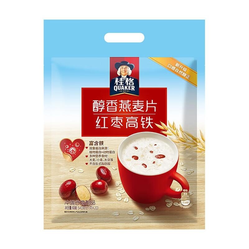 桂格醇香燕麦片红枣高铁