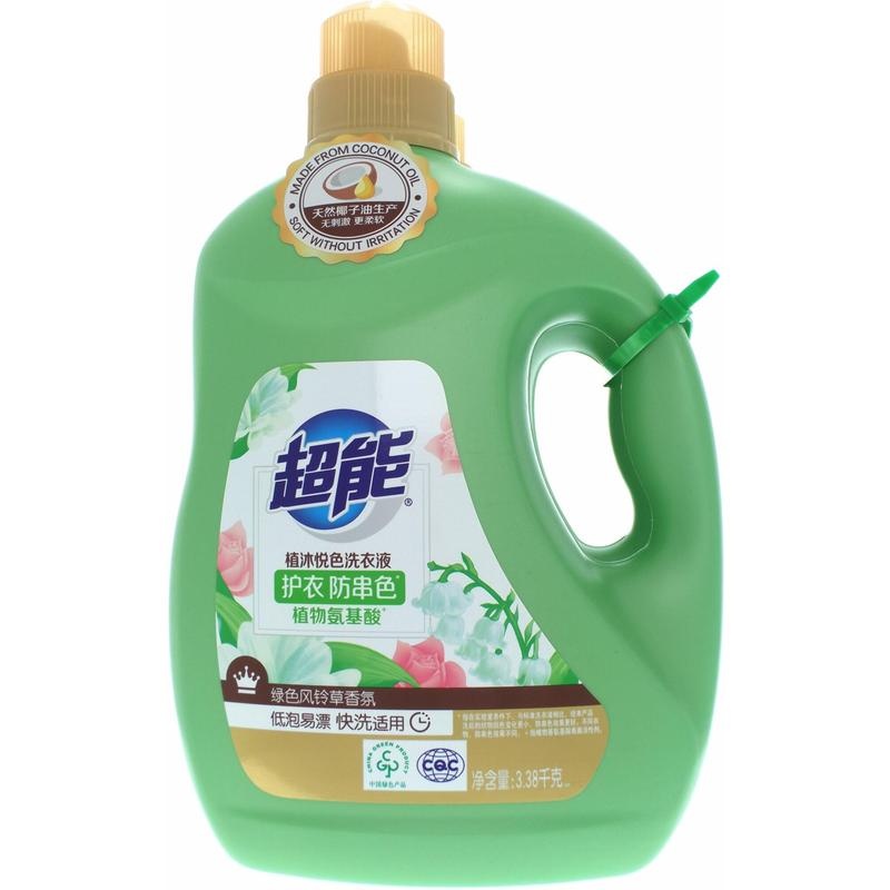 超能植沐悦色洗衣液3.38kg*2