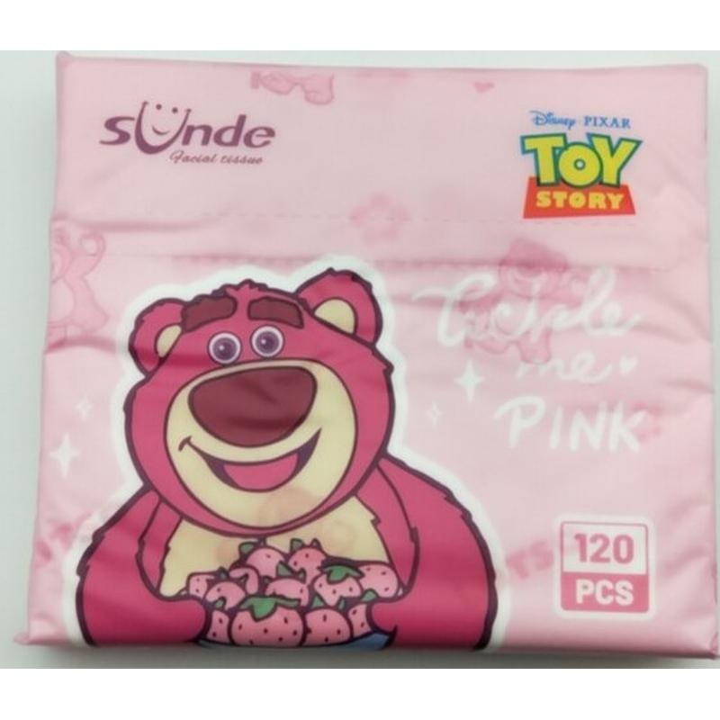 新地印花纸巾手握莓好120张/包