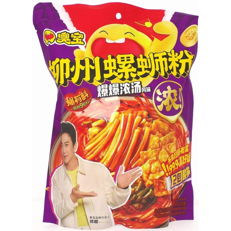 臭宝柳州螺蛳粉爆爆浓汤风味