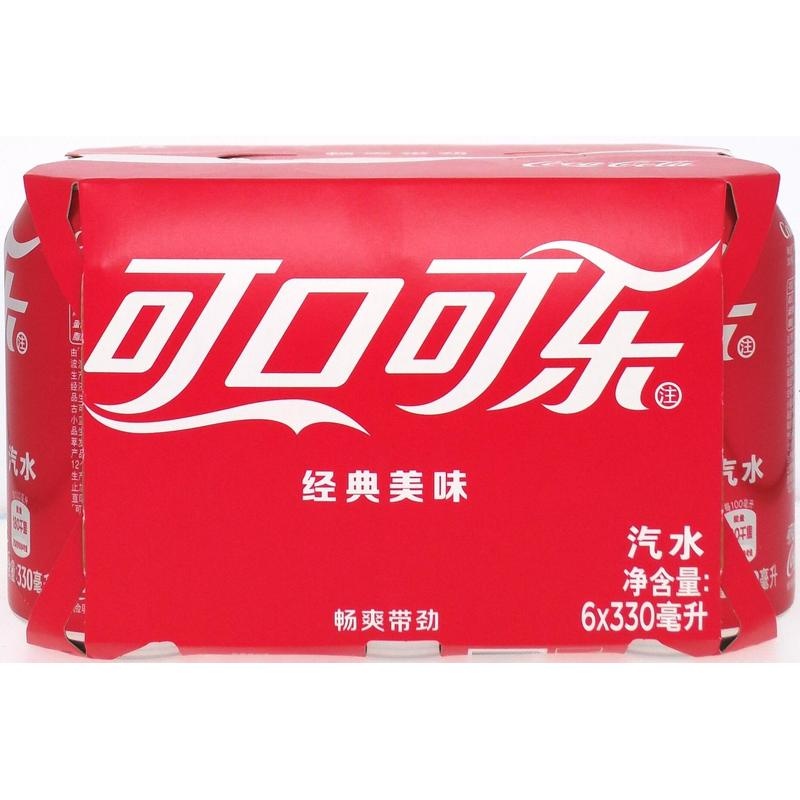 可口可乐六连装