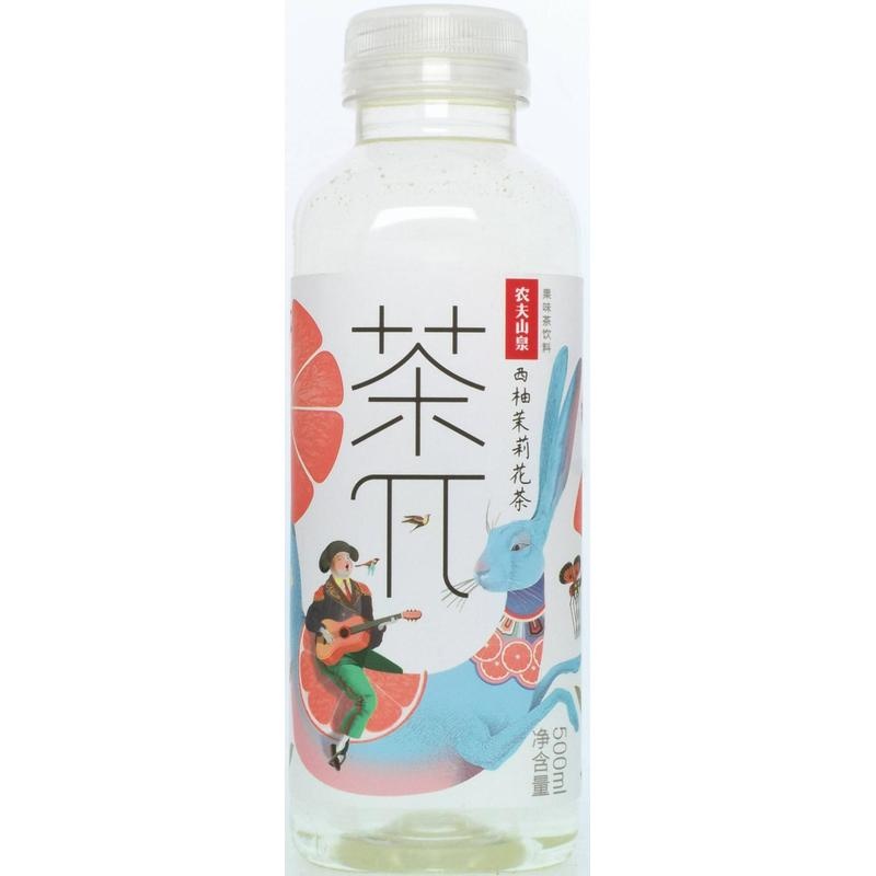 农夫山泉茶π西柚茉莉花茶500ml