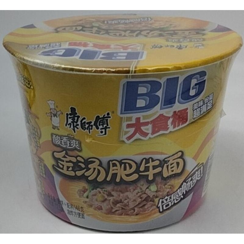 康师傅金汤肥牛面大食桶