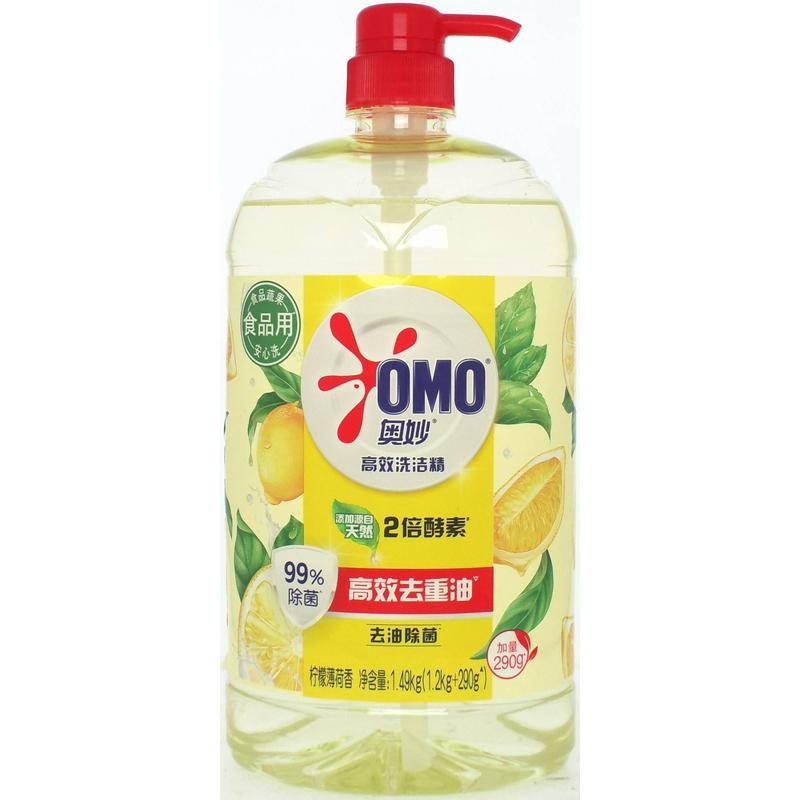 奥妙洗洁精柠檬去油1.49KG