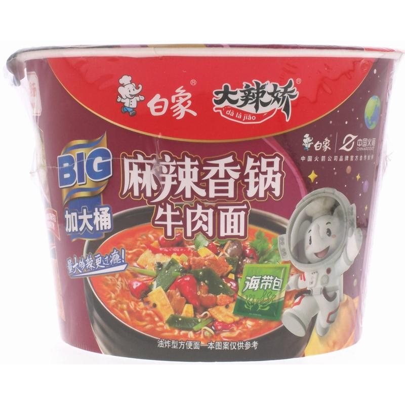 白象大辣娇麻辣香锅牛肉面