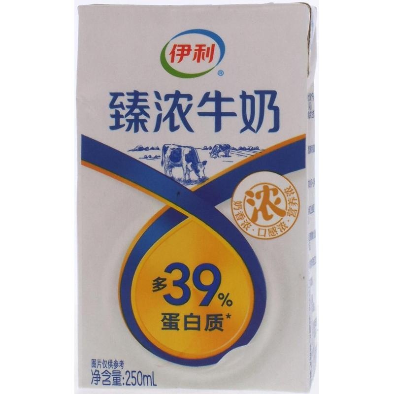 伊利臻浓牛奶250ml