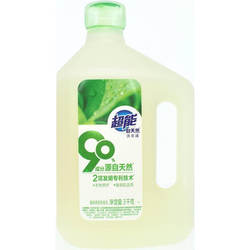 超能自天然洗衣液3kg
