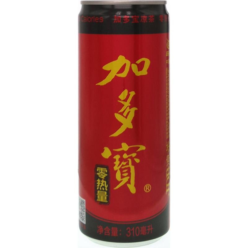 加多宝红罐零热量凉茶310ml