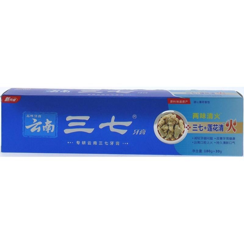 三七莲花清牙膏