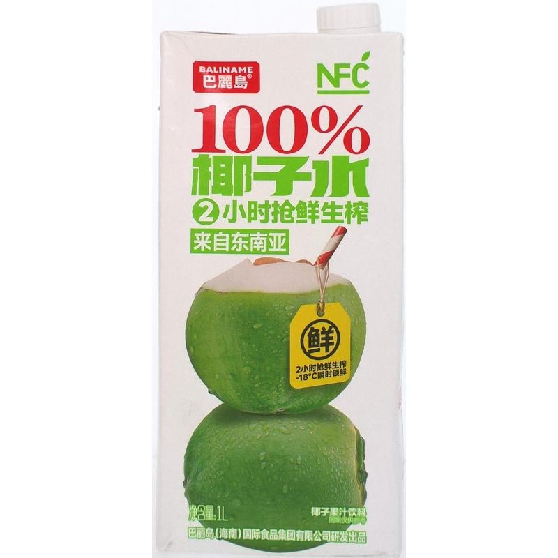 巴麗岛100%椰子水1L
