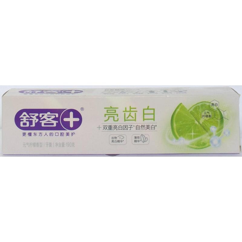 舒客亮齿白牙膏(元气柠檬) 