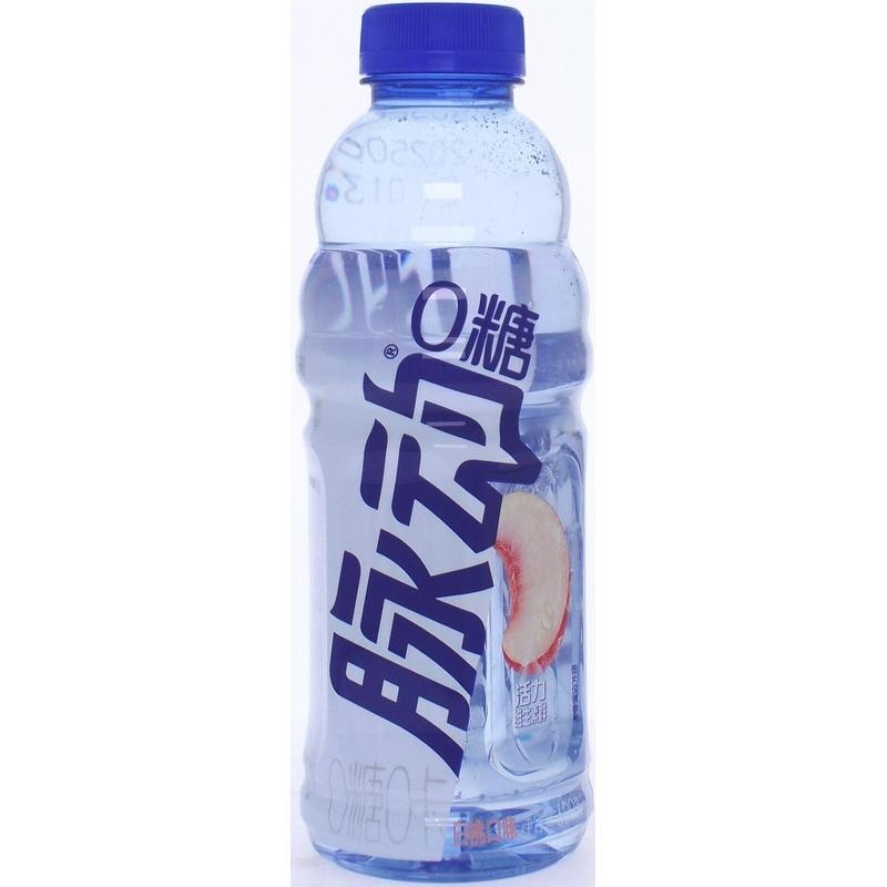 脉动0糖0卡白桃口味维生素饮料600ml