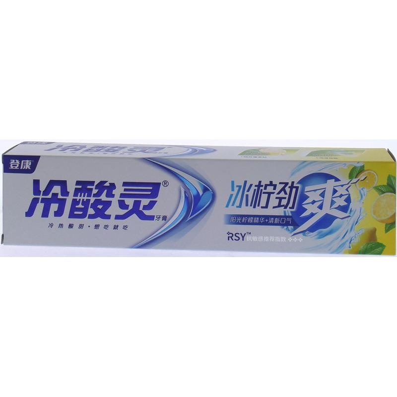 冷酸灵冰柠劲爽牙膏