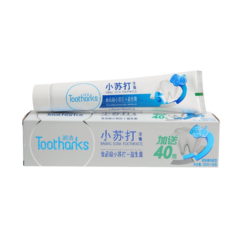皎洁小苏打牙膏果香薄荷香型